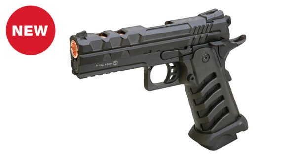 Krown Land Tartarus MKIII Black 177 BB CO2 Air Pistol