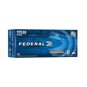 FEDERAL .223 Rem 64GR SP Power-Shok – 20 Rounds