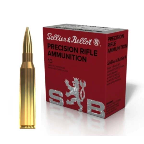 Sellier & Bellot .338 Lapua Magnum 300 Grain HPBT Ammo