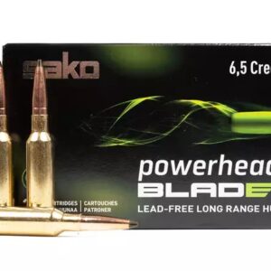 SAKO 6.5 Creedmoor Powerhead Blade Pro 123gr Hunting Ammo