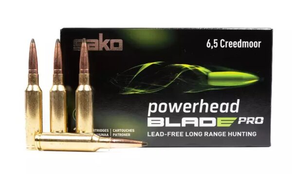 SAKO 6.5 Creedmoor Powerhead Blade Pro 123gr Hunting Ammo