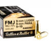 Sellier & Bellot 9mm Luger Subsonic FMJ 150gr Ammo
