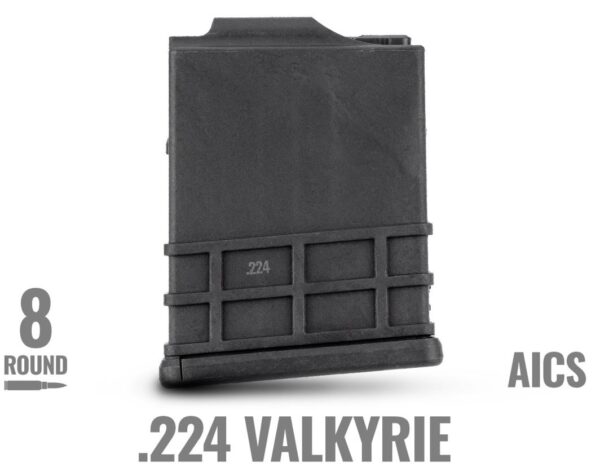 MDT Polymer AICS .224 Valkyrie Magazine 8 Rounds