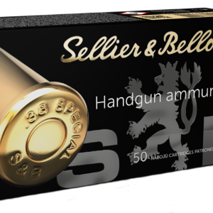 Sellier & Bellot .38 Special 158gr LFN Handgun Ammo