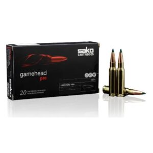 Sako .243 Win 90gr Gamehead Pro Tipped Soft Point Hunting Ammo