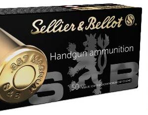 Sellier & Bellot .357 Magnum 158gr LFN – Box of 50