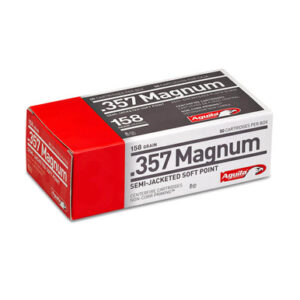 Aguila .357 Mag 158gr SJSP Ammo