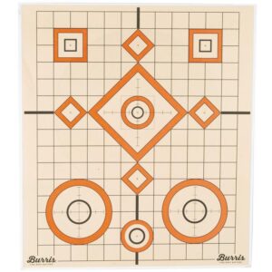 Burris 14"x14" Zeroing Targets - Tan/Orange, 10-Pack