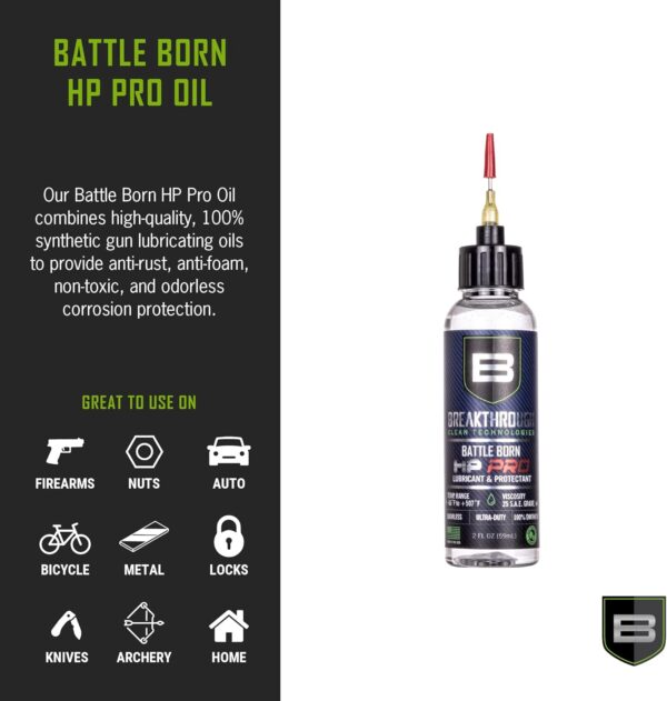 Breakthrough Battle Born High Purity Pro Gun Oil