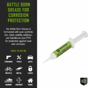 Breakthrough Battle Born Gun Grease with PTFE 12cc Syringe