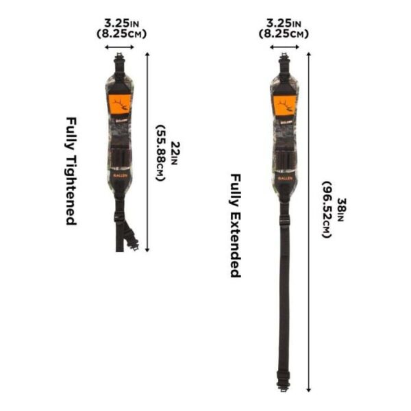 Allen Hypa-Lite Stalker Rifle Sling – Mossy Oak Mountain Country Camo