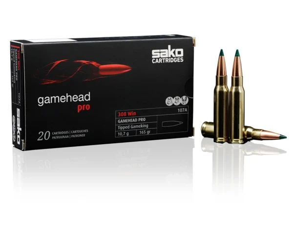 Sako .308 Win 165gr Gamehead Pro Ammo