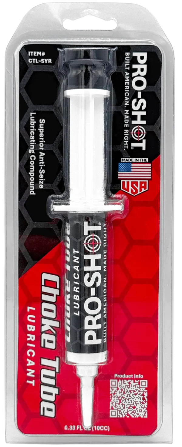 Pro Shot Choke Tube & Suppressor Thread Lube 10cc Syringe