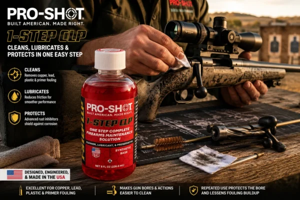 Pro Shot 8oz 1 Step Cleaner and Lubricant