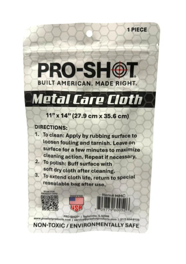Pro Shot Metal Care Cloth