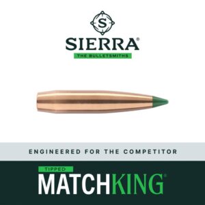 Sierra TMK Tipped MatchKing 7mm .284 185gr Bullet Heads x100