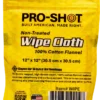 Pro Shot Non-Treated Wiping Cloth - 3 Qty
